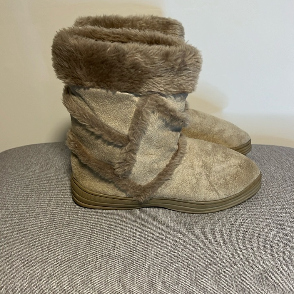 Faux Fur Moccasins